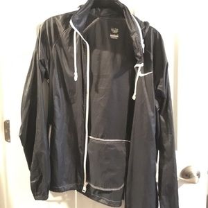 NIKE weather resistant running jacket